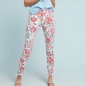 Anthropologie Pilcro Mid-Rise Skinny Ankle Jeans